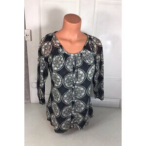 Sweet Pea Staci Frati Blouse Top Womens Small